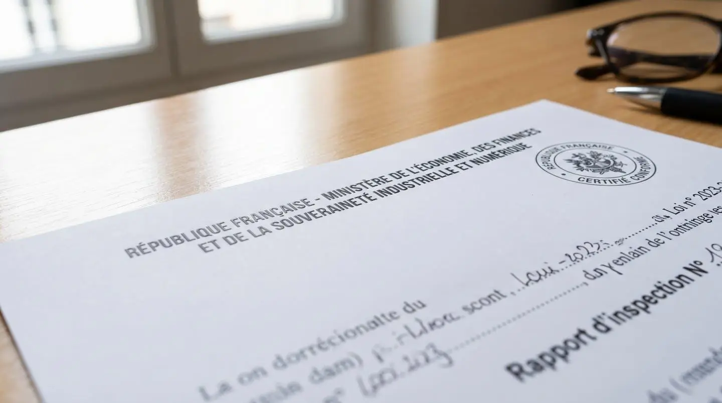 Gros plan sur un document réglementaire officiel concernant les EHPAD posé sur un bureau